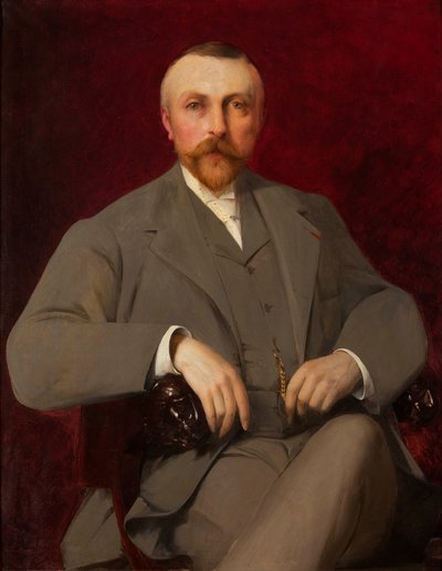 Portrait of Paul Marmottan, 1898 by Elie Nonclercq